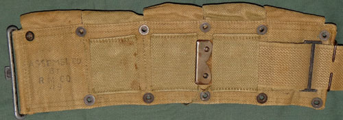 WW II U.S. M-1923 10 Pocket Cartridge Belt