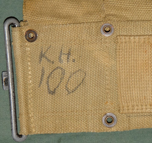 WW II U.S. M-1923 10 Pocket Cartridge Belt