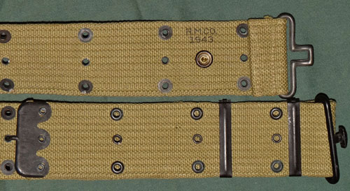 WW II U.S. M-1936 Pistol & Revolver Belt