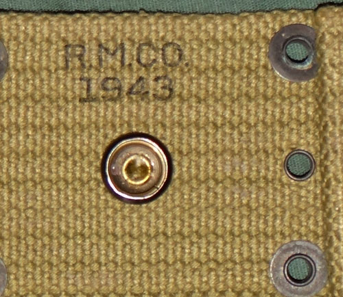 WW II U.S. M-1936 Pistol & Revolver Belt