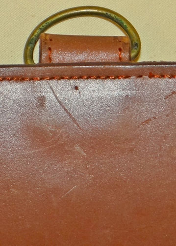 WW II U.S. Army Officer M-1921 Sam Brown Leather Belt
