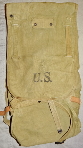 U.S. WW II M-1928 Haversack with Bottom Carrier