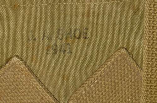 U.S. WW II M-1928 Haversack with Bottom Carrier