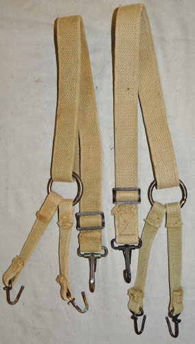 U.S.M.C. WW II Combat Belt Suspenders