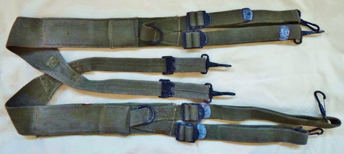 U.S. WW II Army M-1944 Combat Suspenders