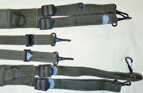 U.S. WW II Army M-1944 Combat Suspenders