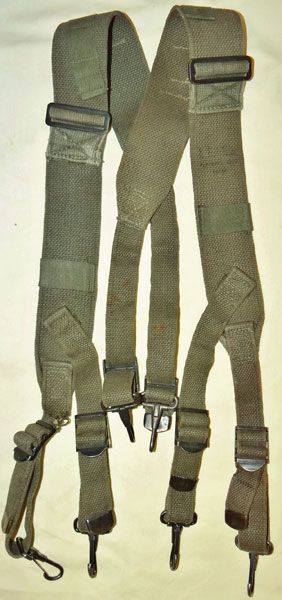 U.S. WW II Army M-1944 Combat Suspenders