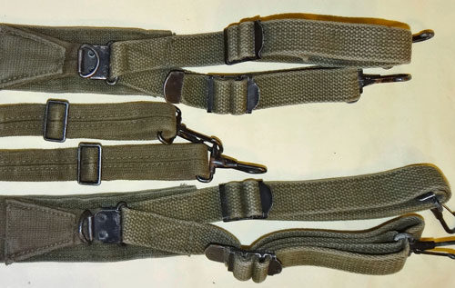 U.S. WW II Army M-1944 Combat Suspenders