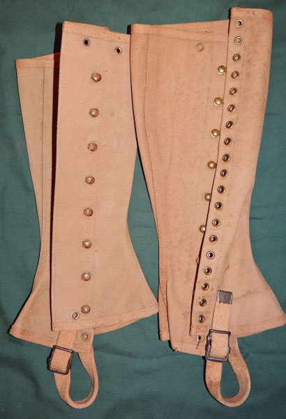 WW II U.S. Canvas Leggings