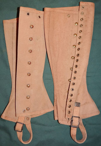 WW II U.S. Canvas Leggings