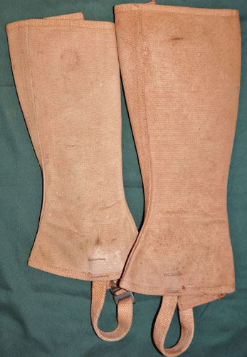WW II U.S. Canvas Leggings