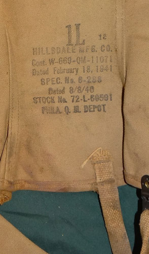 WW II U.S. Canvas Leggings