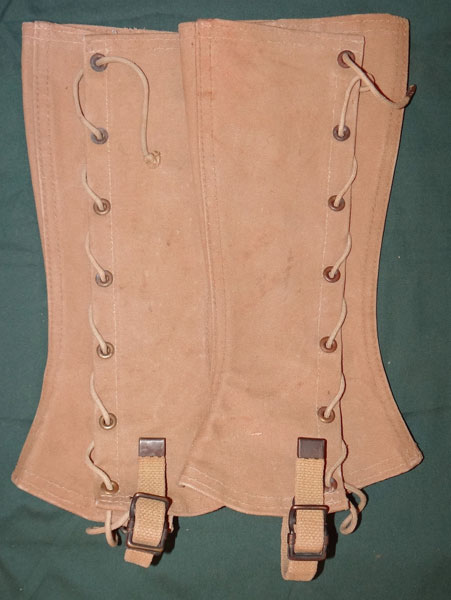 U.S.M.C. WW II Canvas Leggings