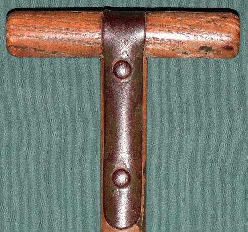 WW II U.S. M-1910 Intrenching Shovel with 1942 Dated Web Carrier