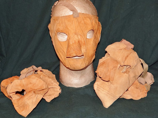 WW II Cold Weather Leather Face Masks WW II Cold Weather Leather Face Masks