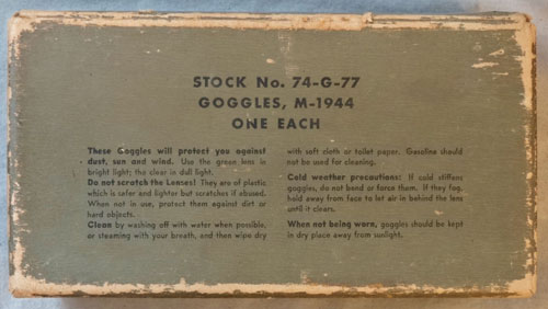 U.S. Navy 1945 Dated Goggles
