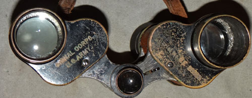 U.S. Army WW I / II Type E Binoculars