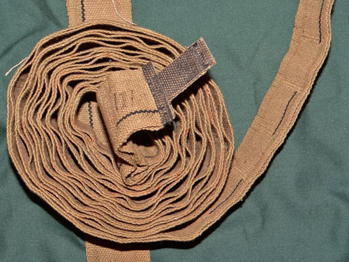 WW II U.S. Cloth 50 Cal. Machine Gun Belt