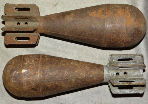 WW II U.S. 60mm Dummy Mortar Rounds