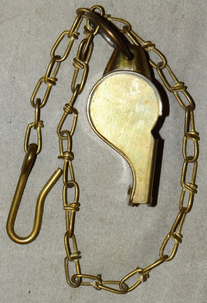 U.S. WW I Trench Whistle U.S. WW I Trench Whistle