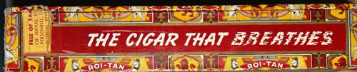 "EL ROI - TAN" Cigars Box