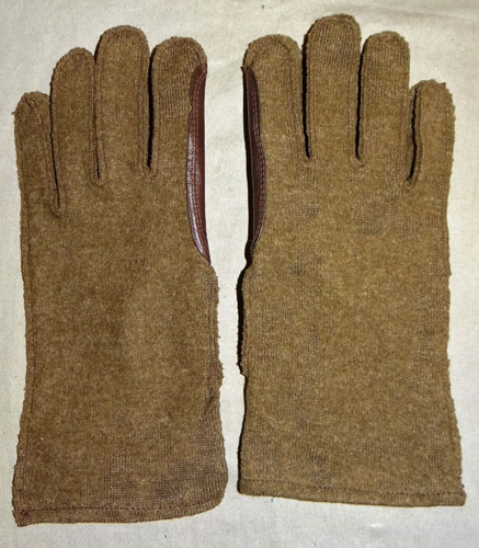 WW II U.S. Army Wool Winter Gloves
