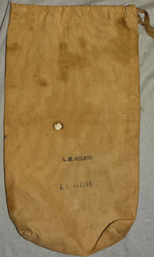 Five WW II U.S. Cloth Bags