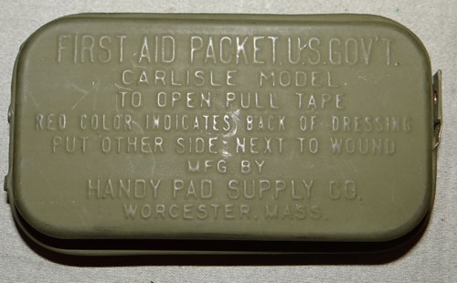WW II "Carlisle" Model First Aide Packet
