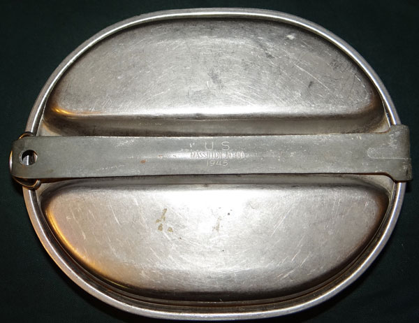 WW II 1945 Dated M-1942 Stainless Steel Meat Can