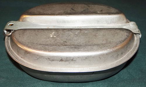 WW II 1945 Dated M-1942 Stainless Steel Meat Can