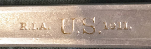 U.S. 1911 Dated Knife for the Meat Can