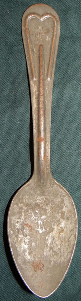 WW I U.S. 1917 Dated Spoon for the Meat Can WW I U.S. 1917 Dated Spoon for the Meat Can