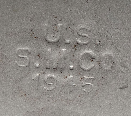U.S. WW II M-1910/42 Stainless Steel Canteen