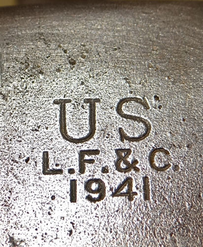 Early WW II U.S. M-1910 Canteen
