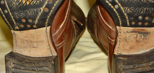 WW II U.S. Army Buckle Boots