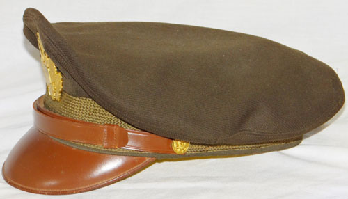 World War II U.S. Army "CRUSHER" Visor Hat
