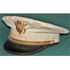 World War II U.S. Army White Summer Visor Hat