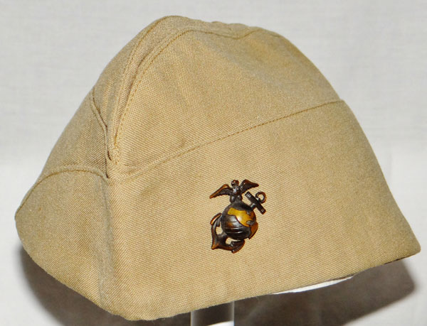 U.S. Marine Corps Officer’s World War II Garrison Cap U.S. Marine Corps Officer’s World War II Garrison Cap