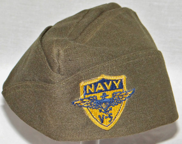 NAVY World War II "V-5" Aviation CADET Garrison Cap