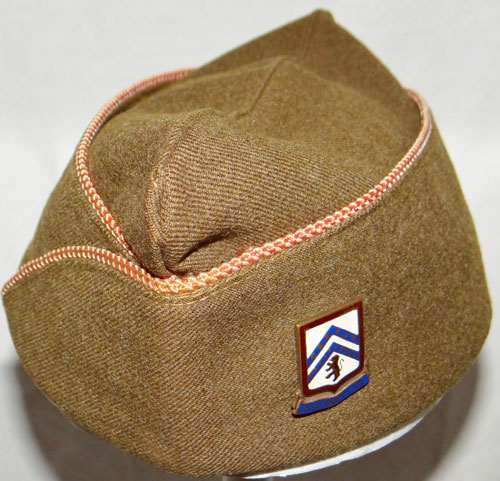 U.S. Army 103rd Combat Engineers WW II NCO/EM Garrison Cap U.S. Army 103rd Combat Engineers WW II NCO/EM Garrison Cap