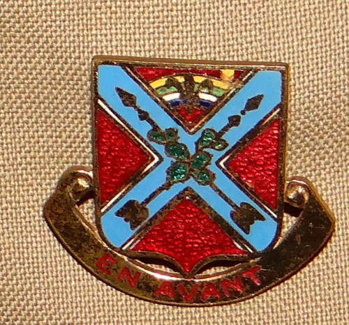U.S. Army 151st Field Artillery Bn. WW II NCO/EM Garrison Cap