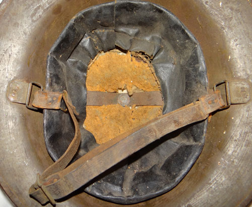British Made WW I Steel Helmet