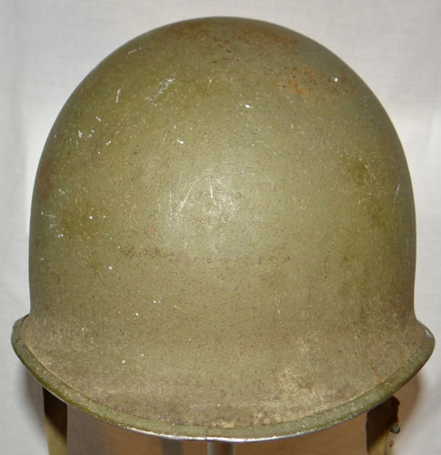 WW II U.S. M-1 Helmet with "FIXED BALE" with Net