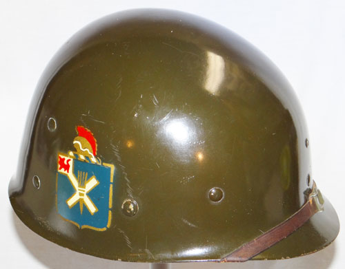 WW II M-1 Helmet Liner With 7th Inf. Div. & 32nd Inf. Regt Decals