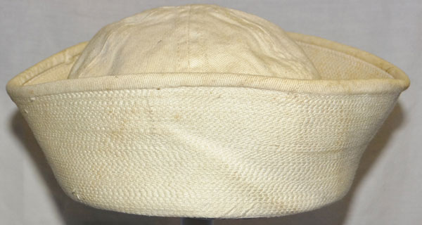 WW II U.S. Navy White Sailors Cap