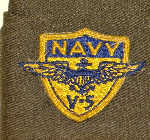 WW II NAVY "V-5" Aviation Cadet Garrison Cap