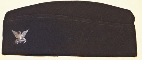 WW II U.S. Coast Guard Officer Garrison Cap