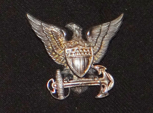 WW II U.S. Coast Guard Officer Garrison Cap