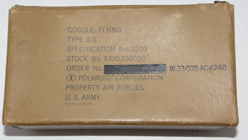 WW II U.S. Army Air Force Type "A-11" Leather Flight Helmet with Goggles