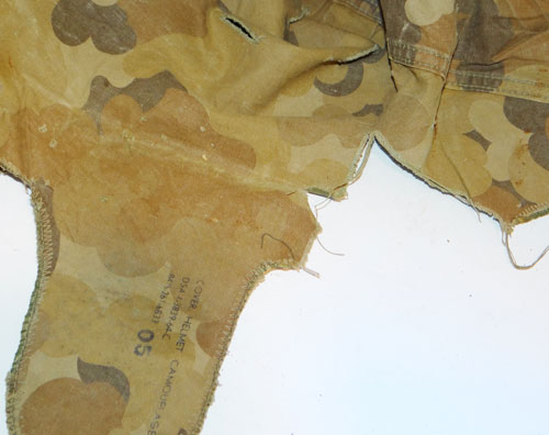 U.S. Camouflage Helmet Cover "Vietnam" War Period